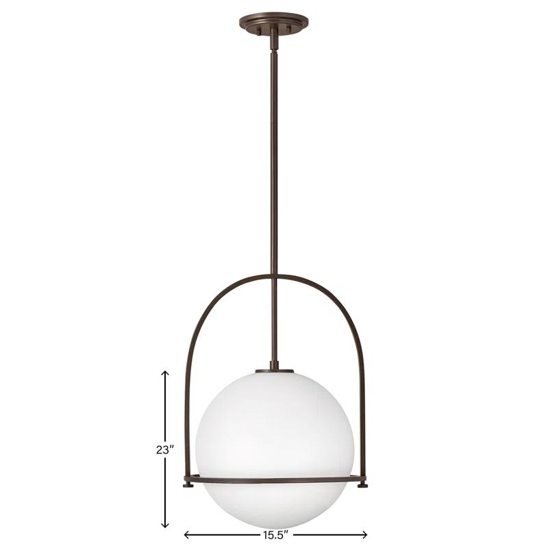 Arie Single Light Pendant w/ Globe Shade
