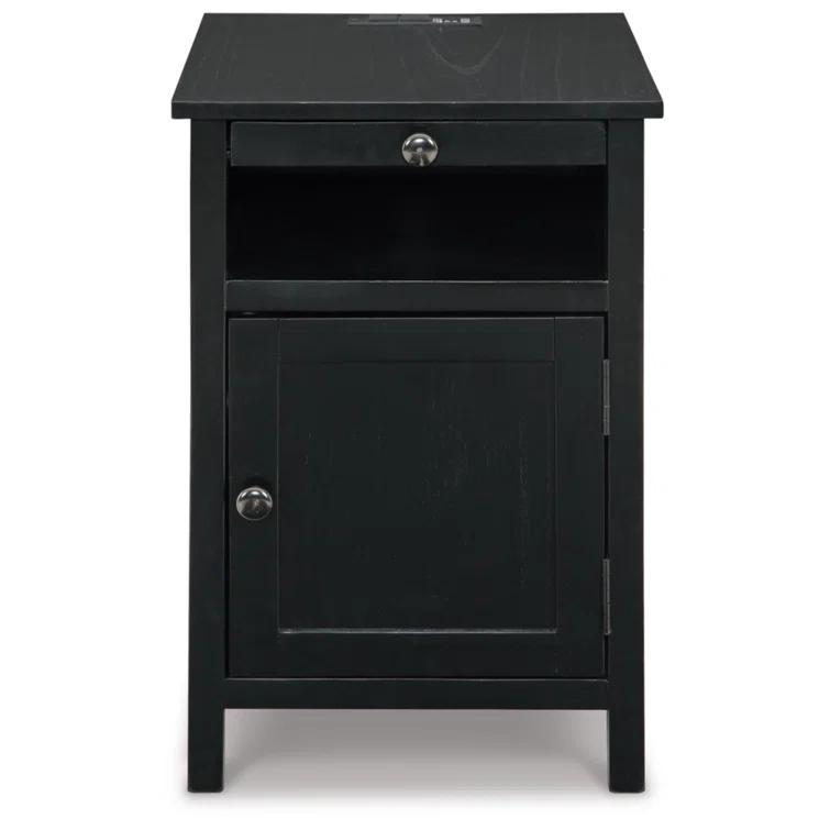 Lark Manor™ Dalson End Table and Built-In Outlets