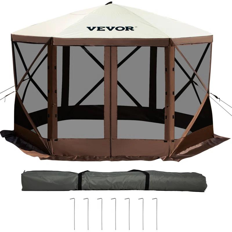 VEVOR Pop-up Camping Gazebo Screen Tent