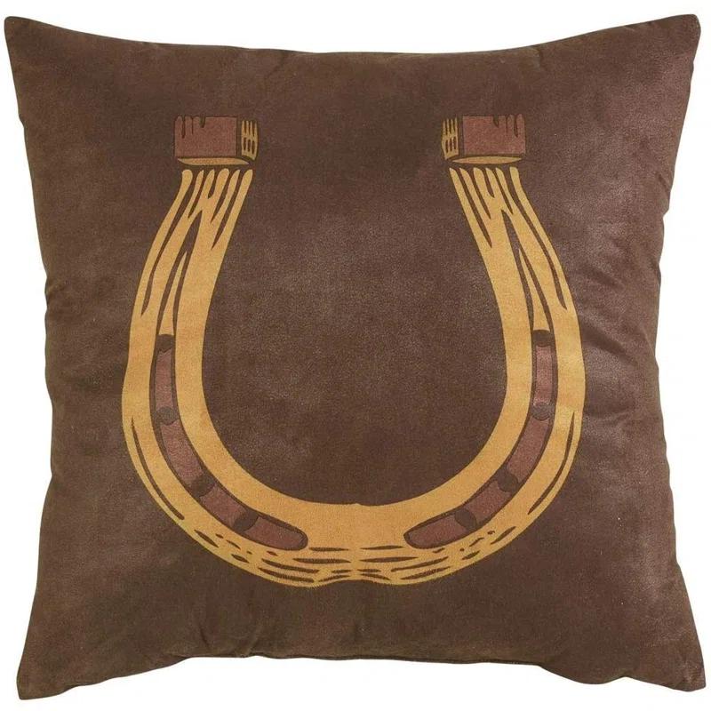 Chezmoi Collection Sedona 7-Piece Southwestern Wild Horses Microsuede Comforter Set