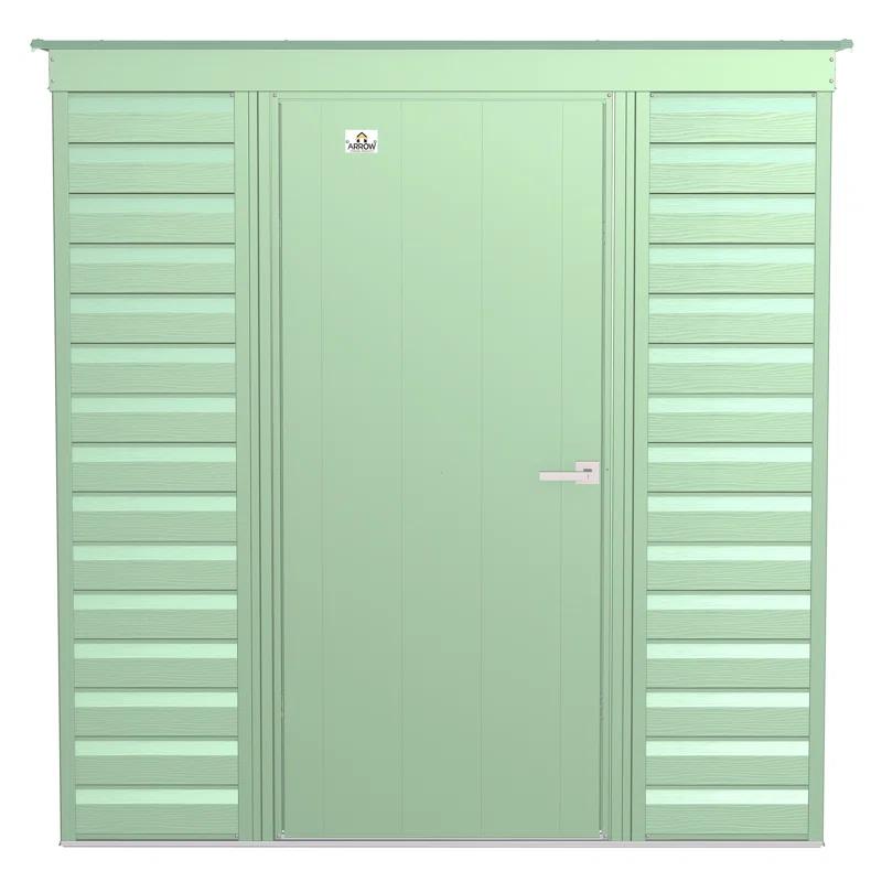 Arrow 6 ft. W x 4 ft. D Steel Horizontal Storage Shed