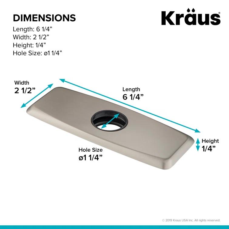 Kraus Deck Plate BDP01SFS