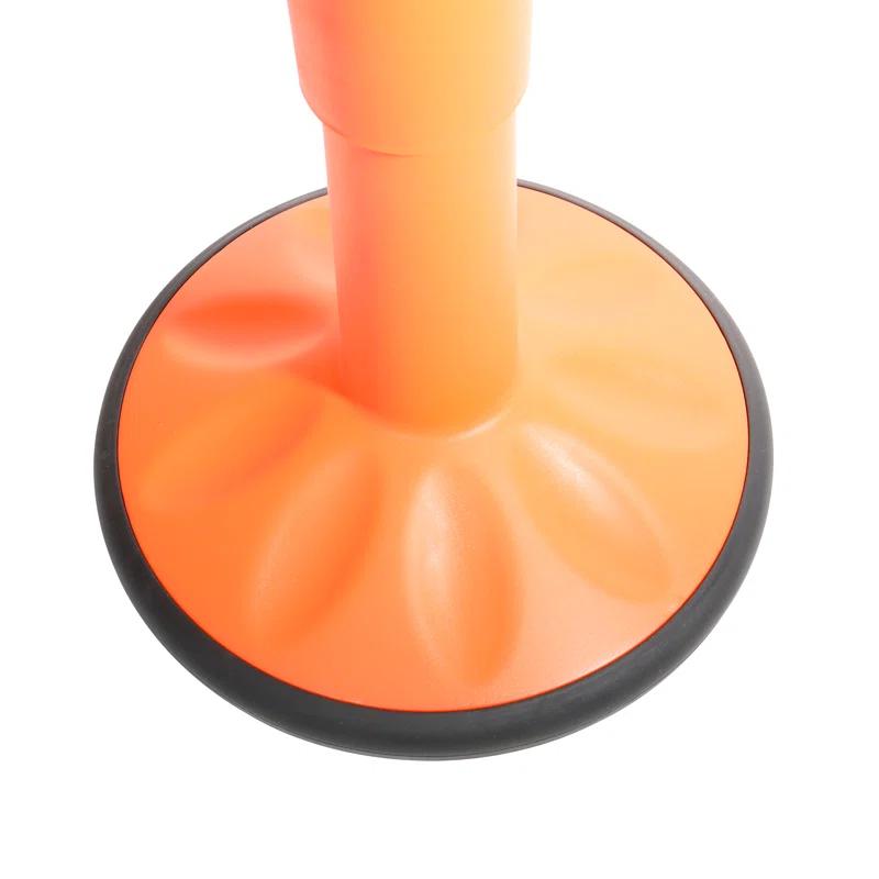 ECR4Kids ECR4Kids Sitwell Wobble Stool with Cushion, Adjustable Height, Active Seating