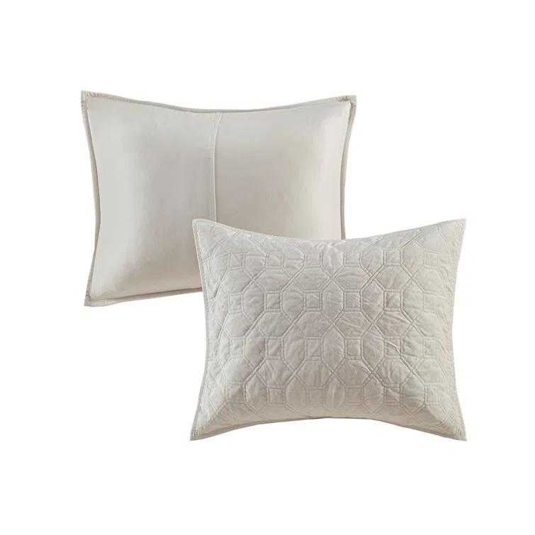 Madison Park Harper 3 Piece Velvet Quilt Set