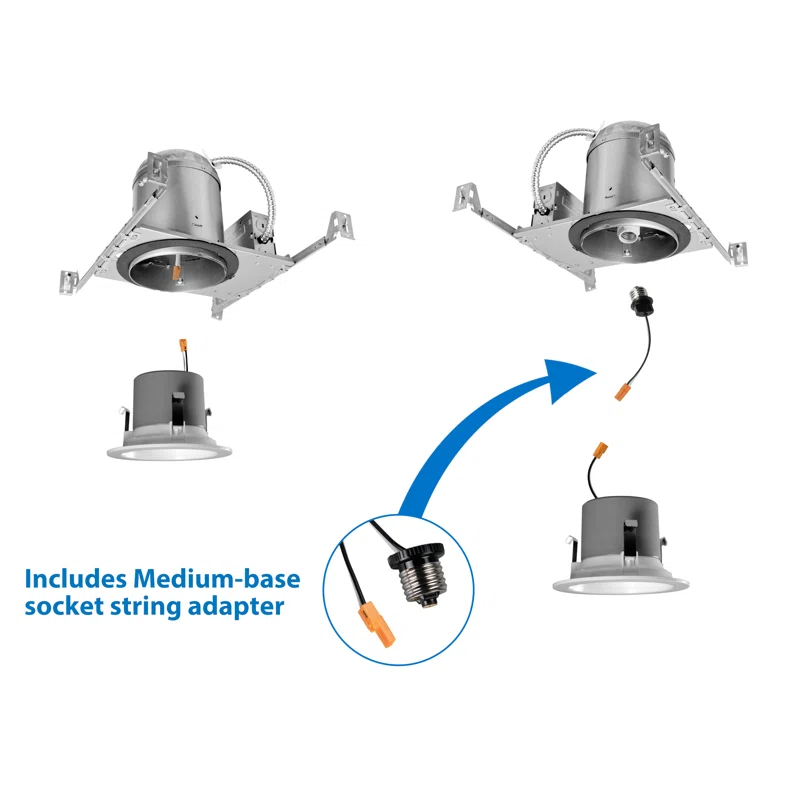 NICOR Lighting Dimmable Circle Flush Mount