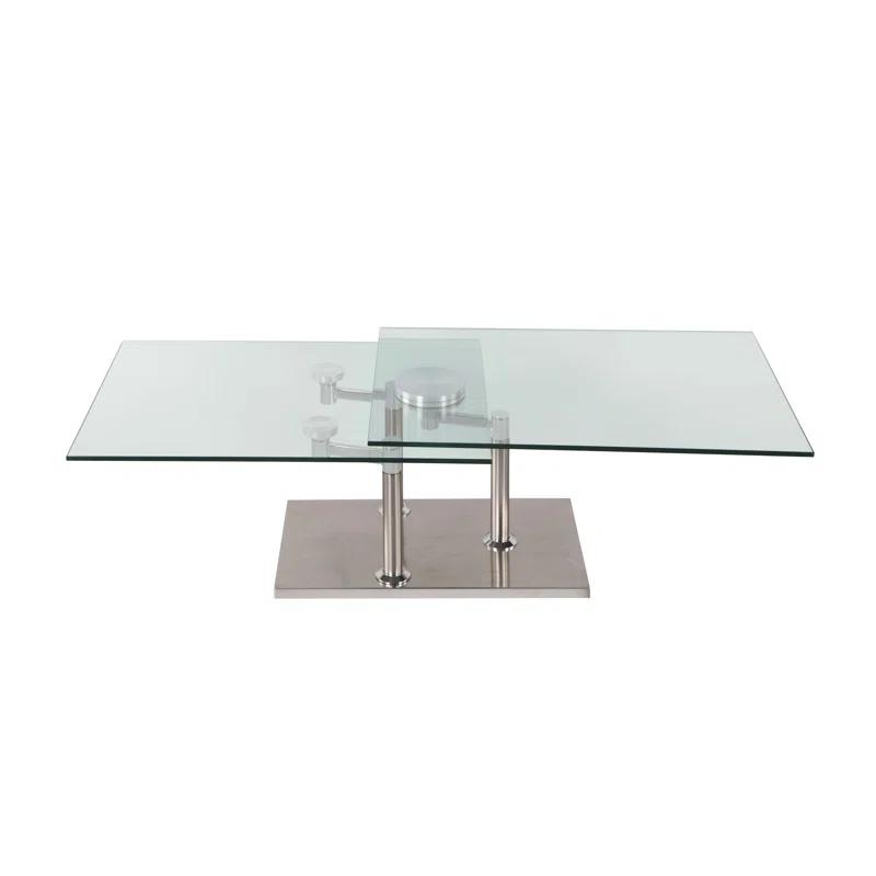 Orren Ellis Daivelis Pedestal Coffee Table