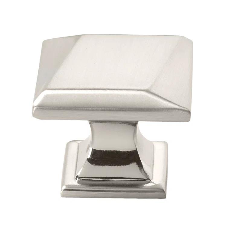 GlideRite Hardware Giana Collection 1 1/4" Length Square Knob Multipack (Set of 10)