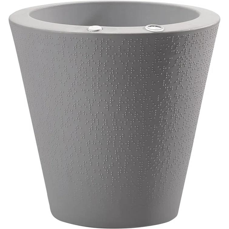 Crescent Garden Self-Watering Dot TruDrop Plastic Pot Planter