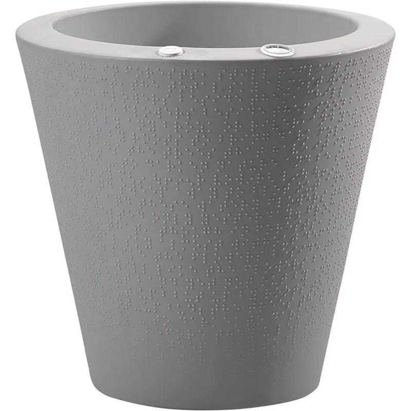 Crescent Garden Self-Watering Dot TruDrop Plastic Pot Planter