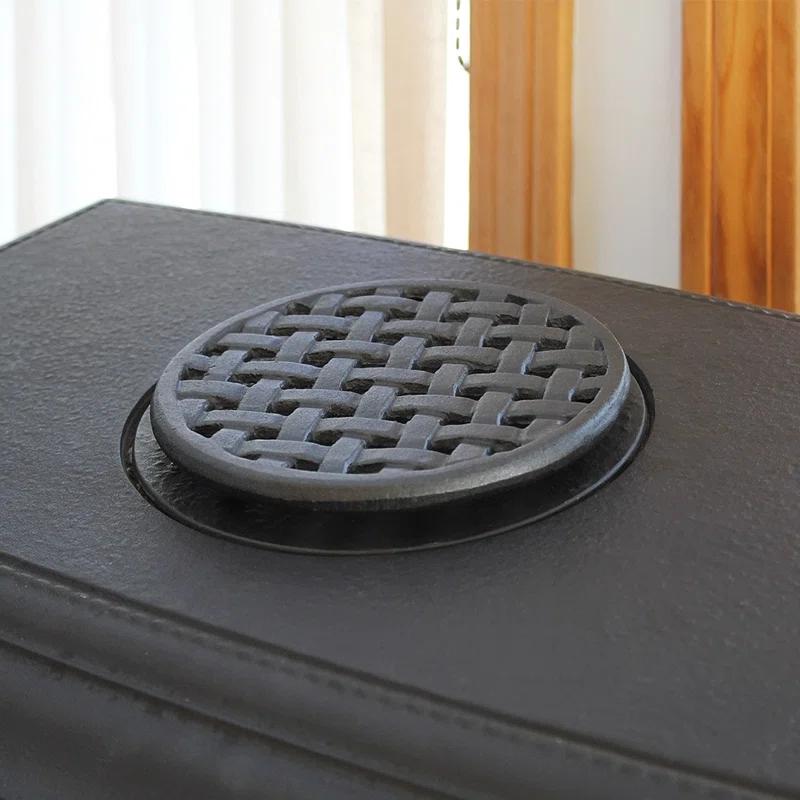 Williston Forge Metal Round 1 Piece Trivet