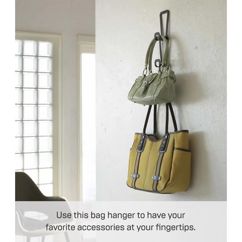Yamazaki Home Yamazaki Home Chain Link Bag Holder - Closet Storage Hanging Organizer Rack, Steel