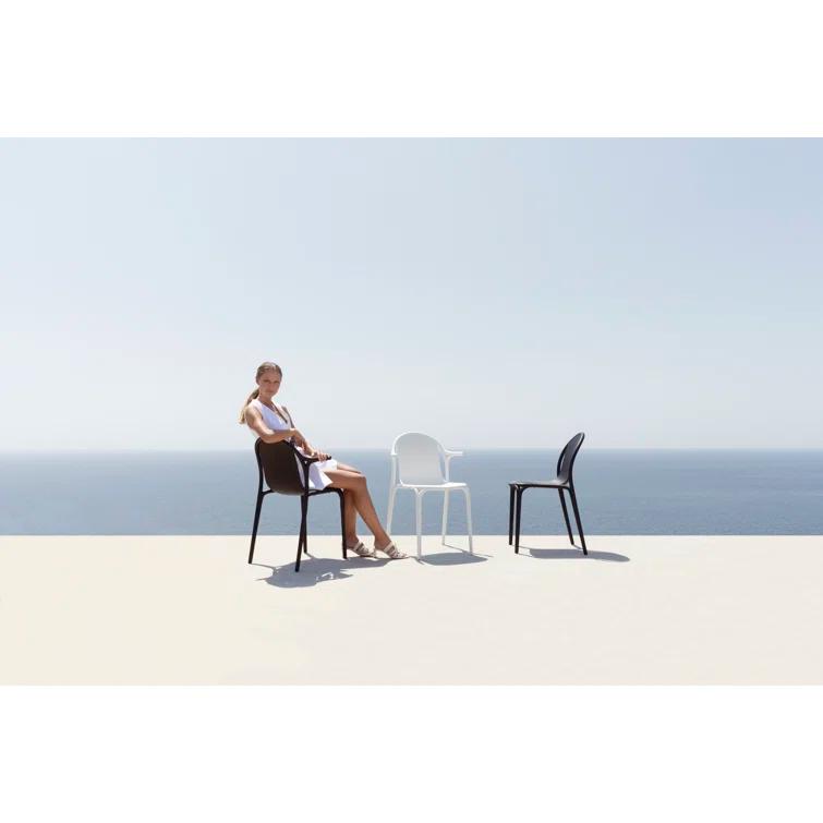 Brooklyn Stacking Patio Dining Side Chair
