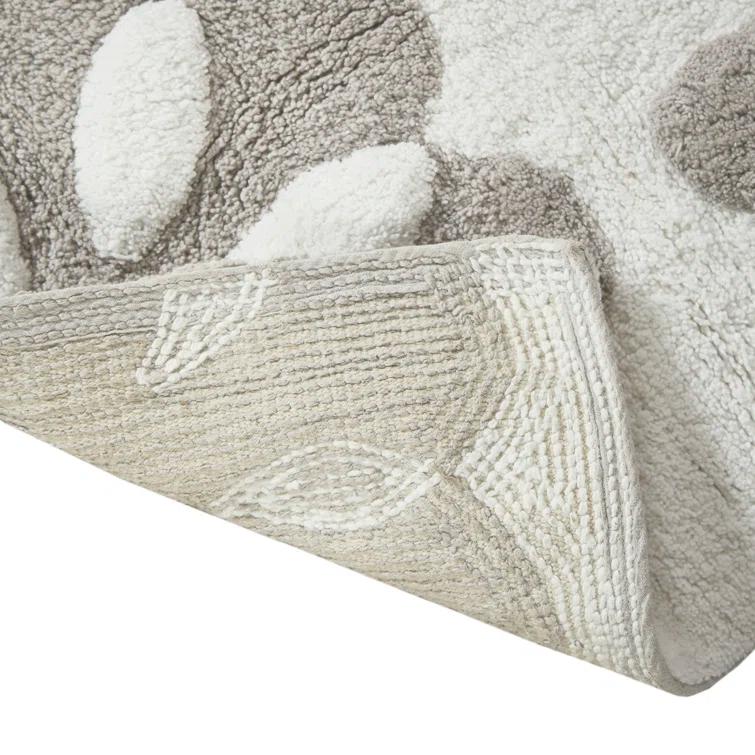 Madison Park Casablanca Medallion Cotton Tufted Bath Rug