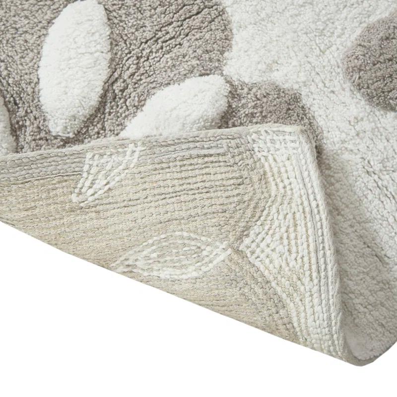 Madison Park Casablanca Medallion Cotton Tufted Bath Rug