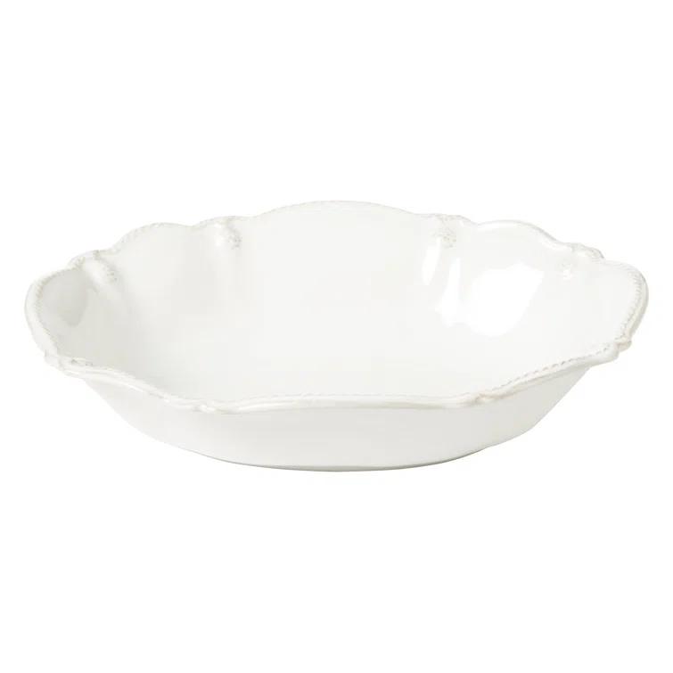 Juliska Berry & Thread Oval Serving Bowl - Whitewash