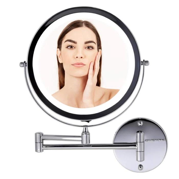 Ovente Concave LED Wall Mirror