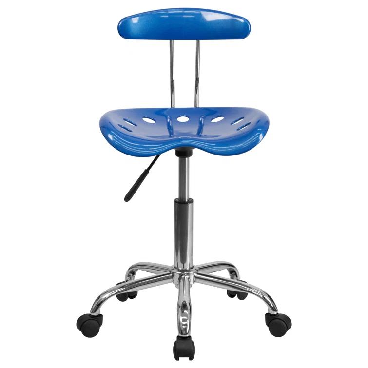 Flash Furniture Bonavant Adjustable Swivel Chair for Desk and Office with Tractor Seat