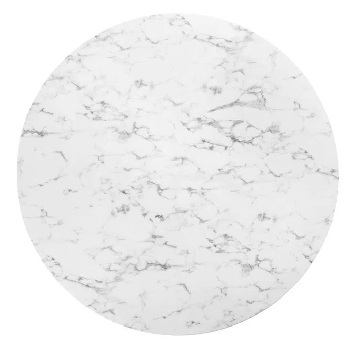 Modway Modway Lippa Oval Artificial Marble Dining Table