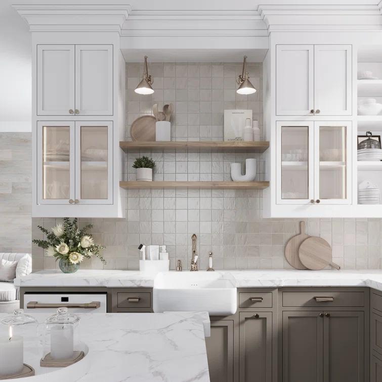 Apollo Tile 60 pack 4 in. x 4 in. Polished and Honed Ceramic Subway Wall Tile (6.48 sq. ft./Case)