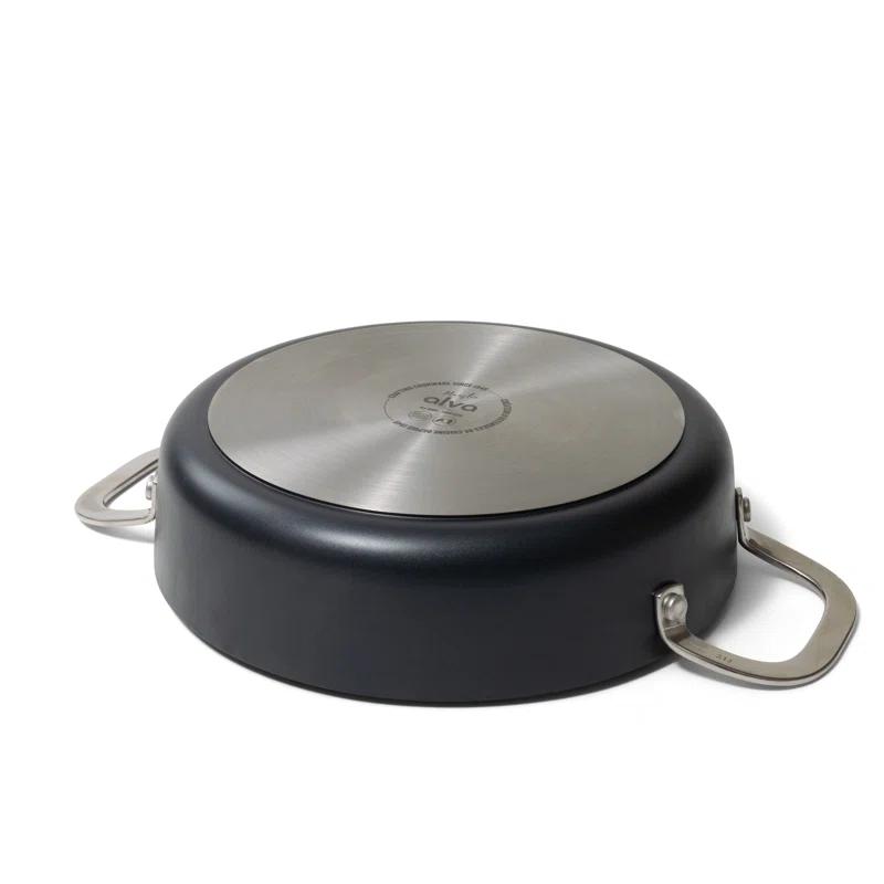 Alva Alva Maestro 3.5 Qt. Premium Nonstick Ceramic Frying Pan with Lid - Non Toxic and Oven Safe