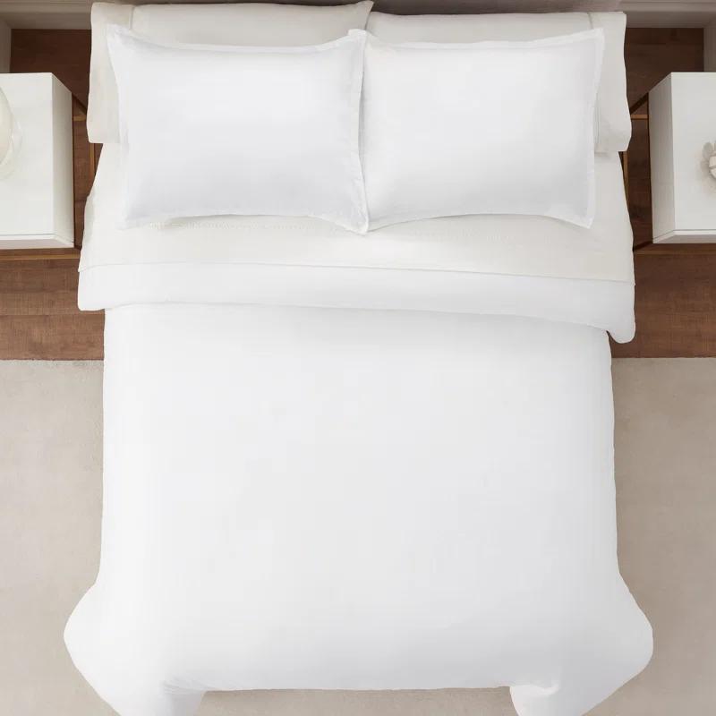 Serta Serta Simply Clean Antimicrobial 3 Piece Duvet Cover Set