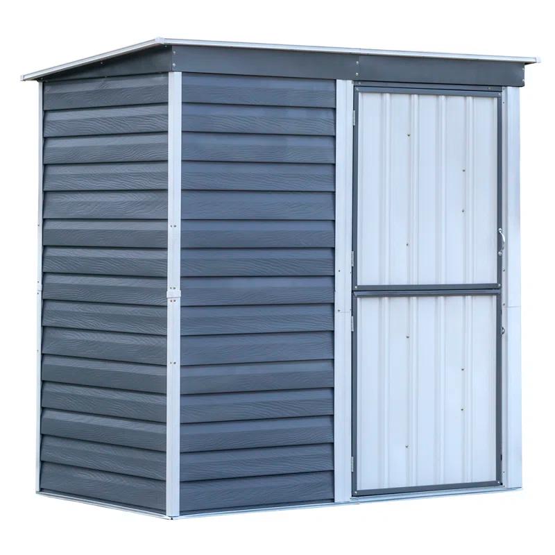 Arrow Shed-in-a-Box 6 ft. W x 4 ft. D Metal Horizontal Storage Shed