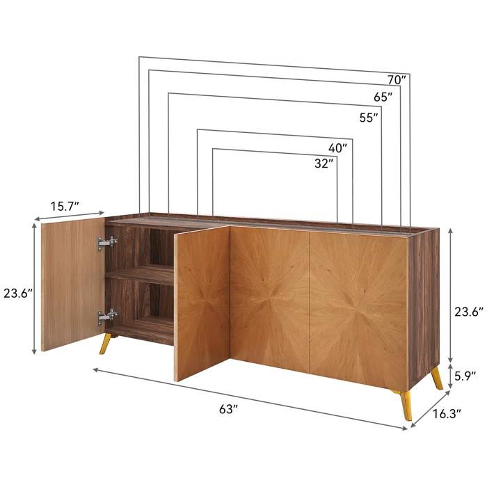 Willa Arlo™ Interiors Lynd 63'' Sideboard