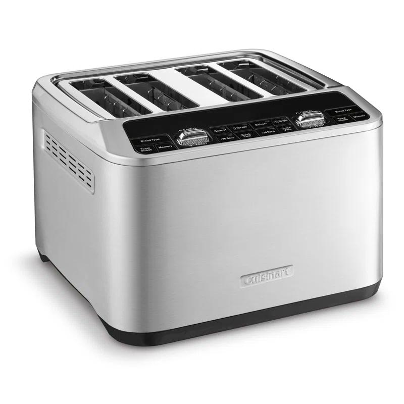 Cuisinart ® Stainless Steel Motorized Digital 4-Slice Toaster