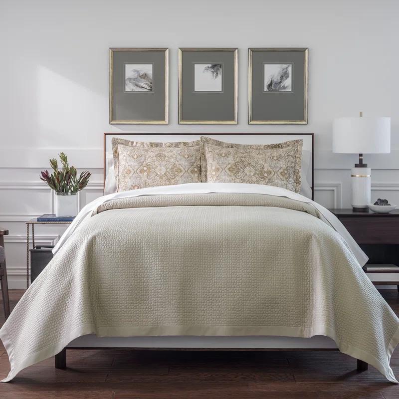 Juliet Modern & Contemporary Cotton Coverlet