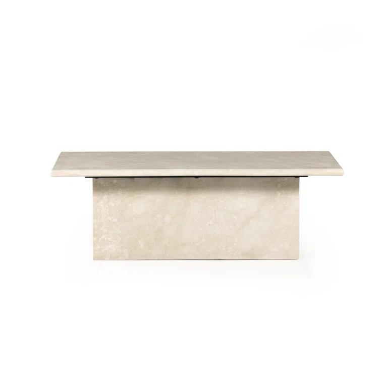 Leonel Coffee Table - Cream Marble