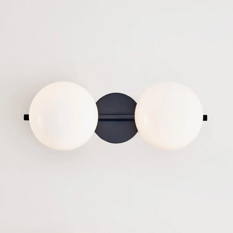 Vibi 2 Light Frosted Dimmable Vanity Light