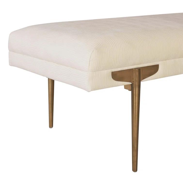 Amplitude 54" Velvet Bench