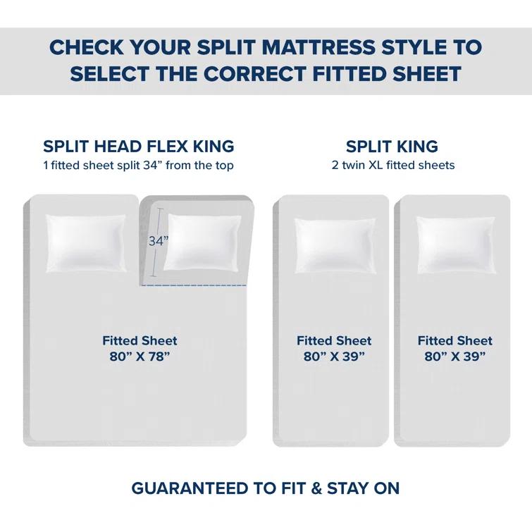 Bare Home Ultra-soft Microfiber Deep Pocket Fitted Sheet (Set of 2)