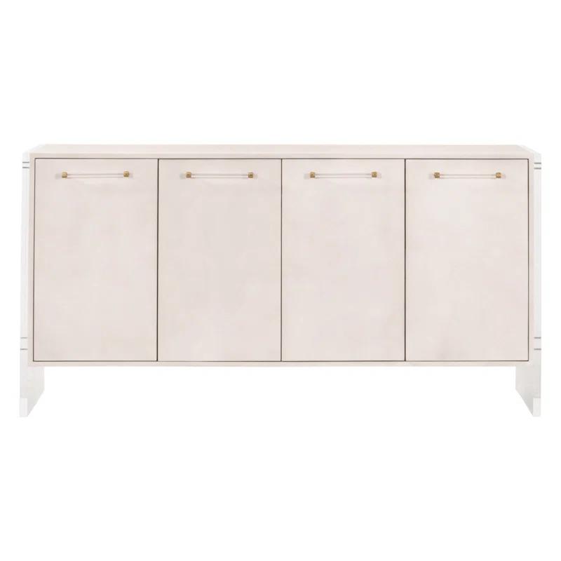 Gracie Oaks Braedawn Sonia Shagreen Media Sideboard