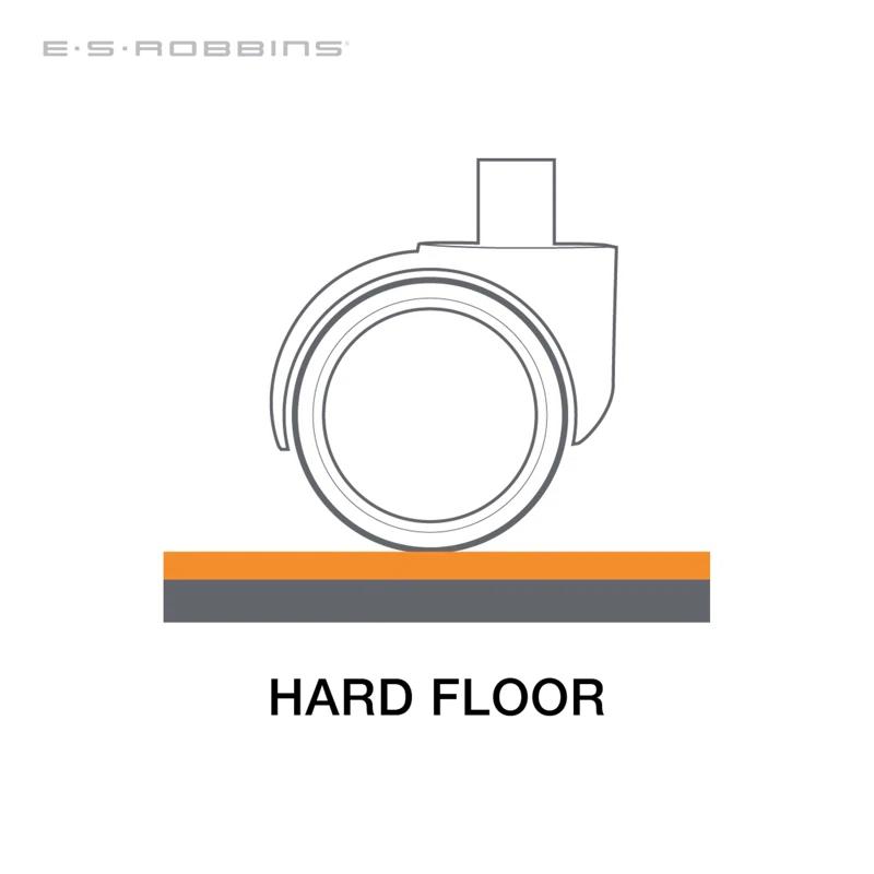 ES Robbins Corporation Trendsetter Hard Floor Straight Rectangle Chair Mat