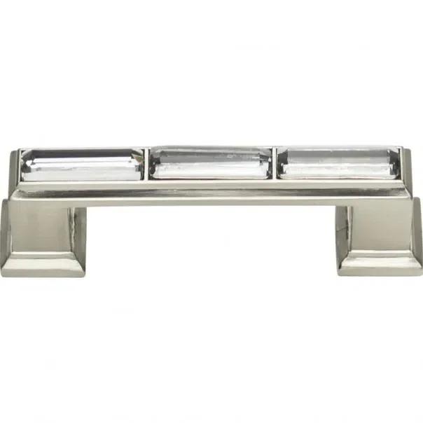 Atlas Homewares Legacy Crystal 3" Center to Center Bar Pull