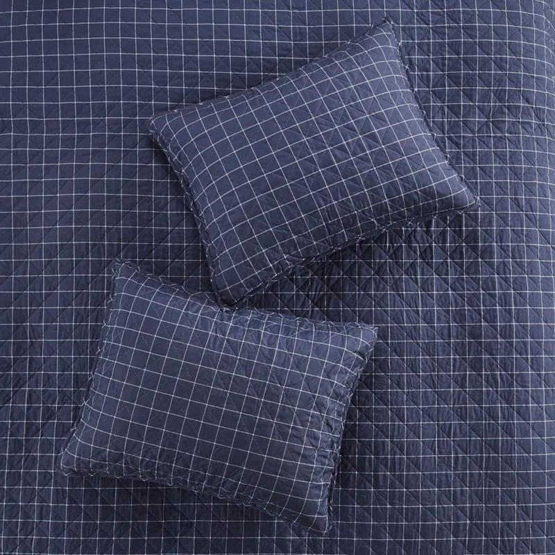 Madison Park Timber 3 Piece Reversible Printed Quilt Set