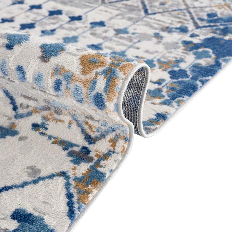 Madison Park Hannah Moroccan Global Woven Area Rug