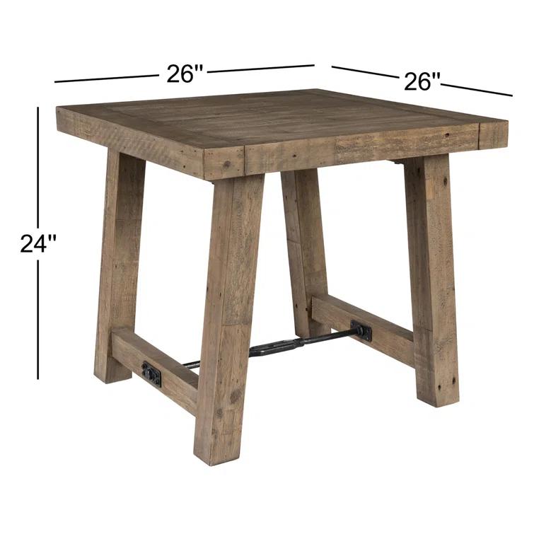Edelen Solid Wood End Table