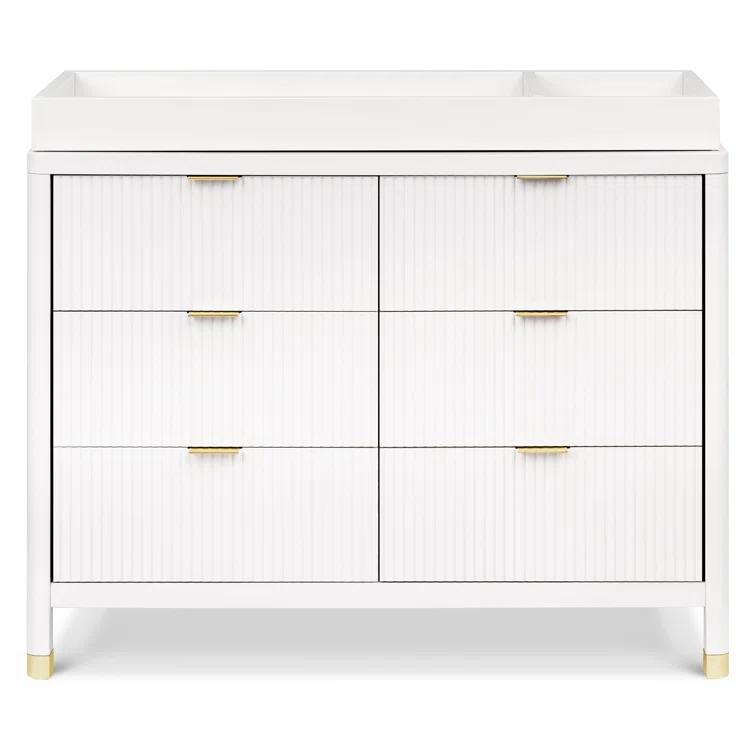 Brimsley Tambour 6 - Drawer Assembled Dresser