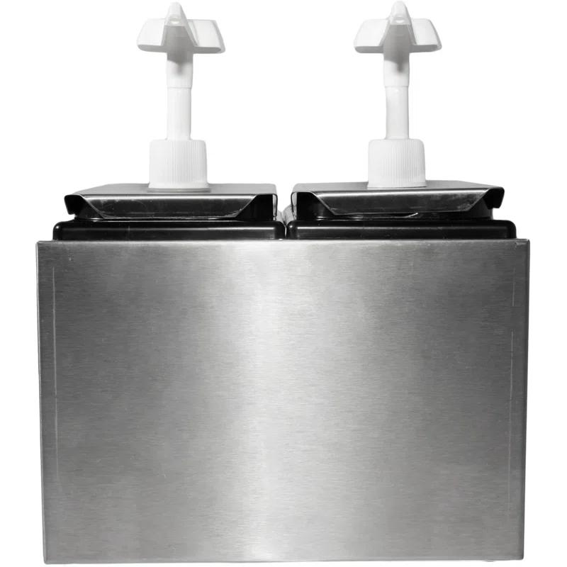Carlisle Food Service Products Carlisle Food Service Products Stainless Steel Condiment Dispenser & Holder Buffet Accessory