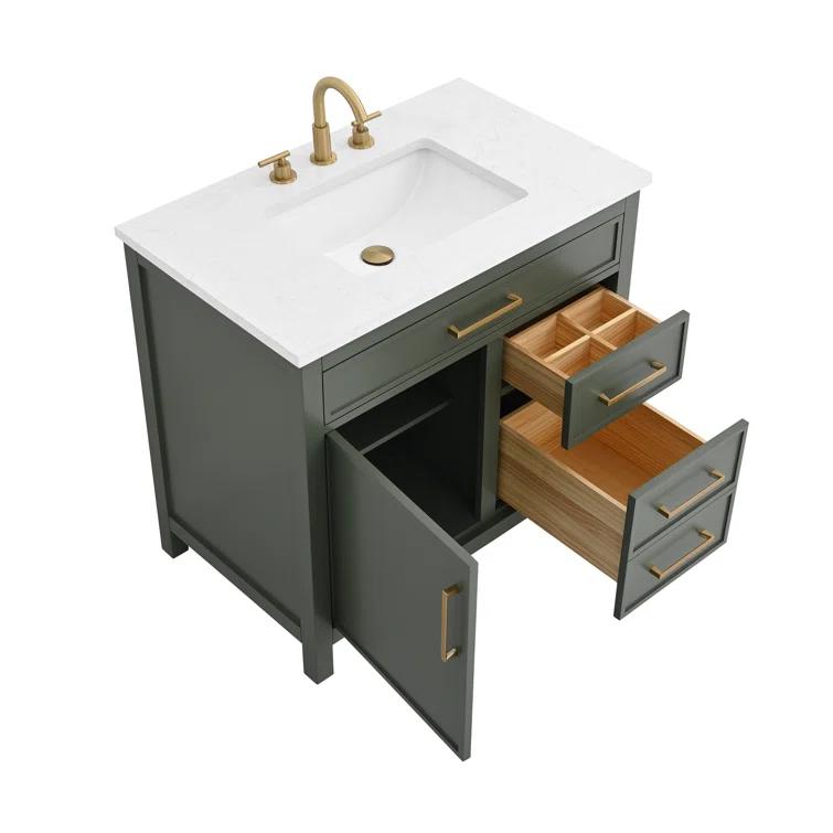 Latitude Run® Wenniah 36" Single Vanity