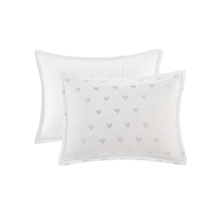 Intelligent Design Rosalie Metallic Printed Plush Comforter Set & Reviews | Wayfair