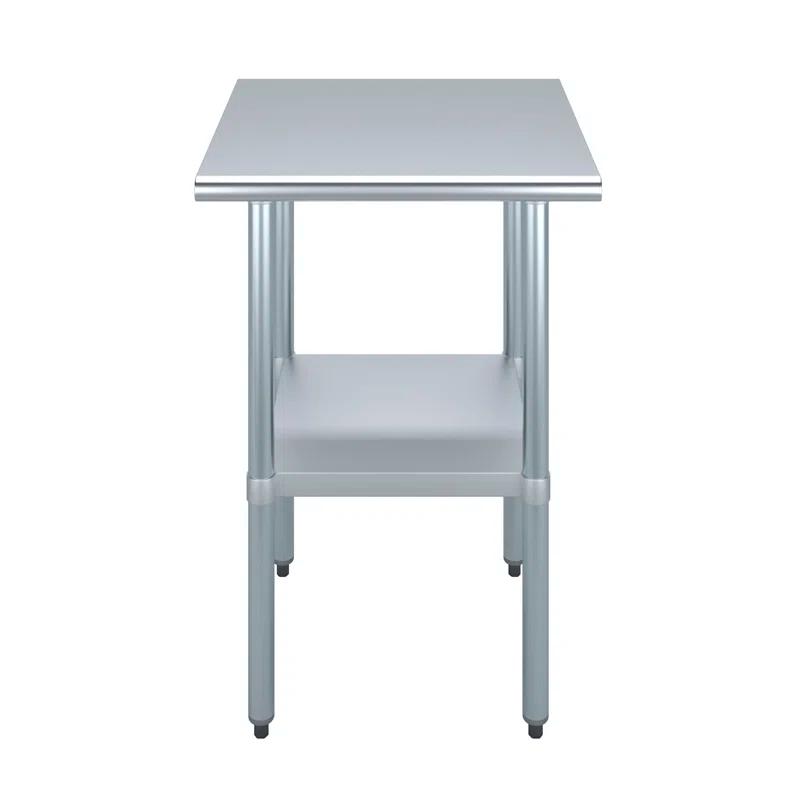 Amgood Stainless Steel Top Workbench