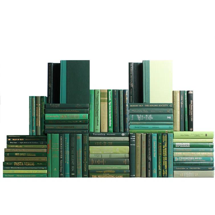 Booth & Williams Modern Boxwood Book Wall