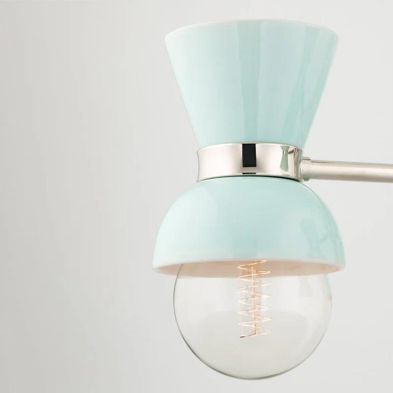 Gertrude 3 Light Metal Dimmable Sputnik Chandelier