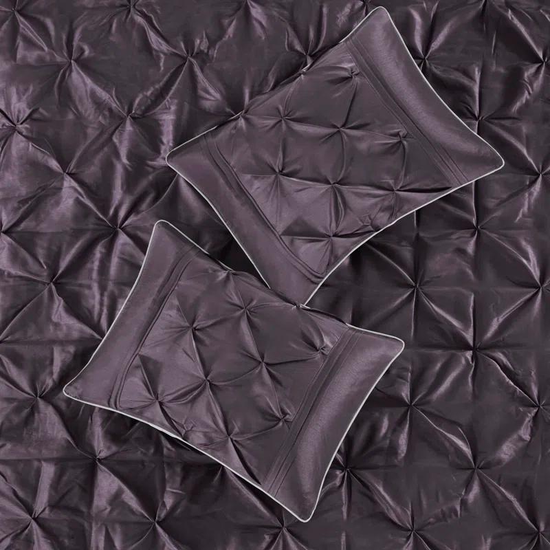 Madison Park Laurel 7 Piece Tufted Comforter Set