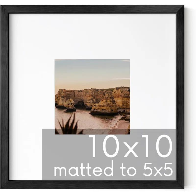 Haus and Hues Matted Square Metal Picture Frames (Set of 1)