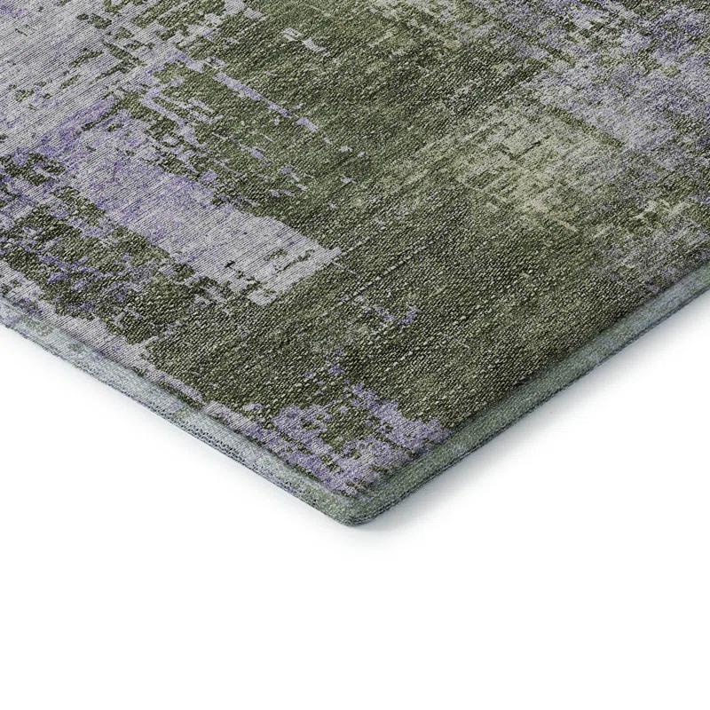 Premium Machine Washable Mayfield Olive Rug