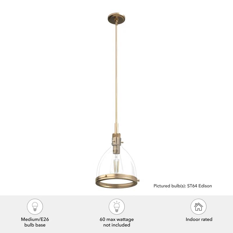 Van Nuys 1 Light Bell Pendant